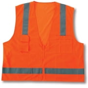 Class 2 Economy Surveyors Vest - 2 & 3 Xlarge - Orange