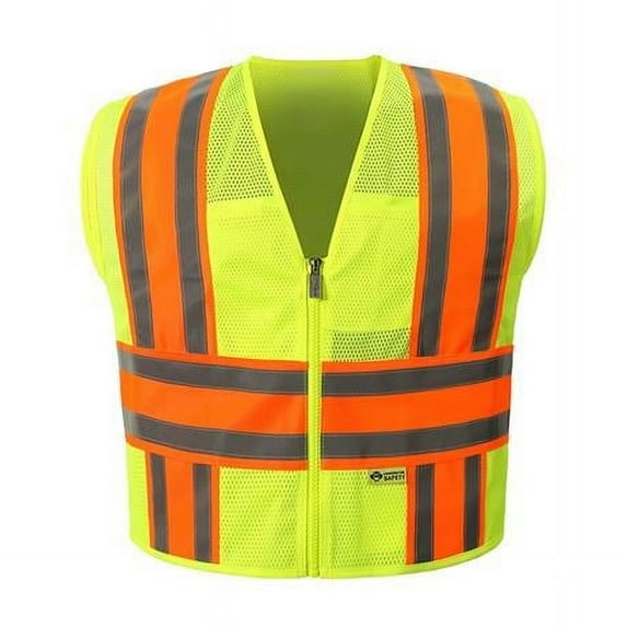Class 2 Minnesota High-Viz Vest, Lime - Medium