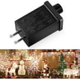 thumbnail image 1 of Class 2 Power Supply for LED Light, Class 2 Power Supply 120vac 60hz, Replacement Yard Inflatable Adapter 12V 1.5A, Transformer US Plug for Halloween Christmas Inflatable Outdoor Decorations, 1 of 6