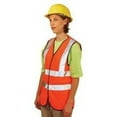 thumbnail image 1 of Class 2 Solid Vests with 3M Scotchlite Reflective Tape, Large, Hi-Viz Yellow, 1 of 1
