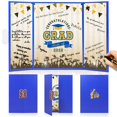 thumbnail image 2 of Graduation Card Box, 2025 Graduation Party Decorations, Graduation Box, Graduation Card Holder Foldable Congrats Grad Card Gift Box Class Of 2025 For Graduation Party Supplies Party Favors Blue 2 of 10