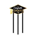 thumbnail image 1 of Class of 2025 Graduation Picture Frame Black And Gold Graduation Cap Hanging Wall Board Congrats Grad Garlands DIY Photo Listing Note Crafts party supplies, 1 of 8