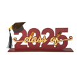 thumbnail image 1 of Class of 2025 Graduation Wooden Tabletop Decor, Rustic Centerpiece for Graduation Parties, Congrats Grad Sign, for Graduation Season and Back-to-School Celebrations, 1 of 7