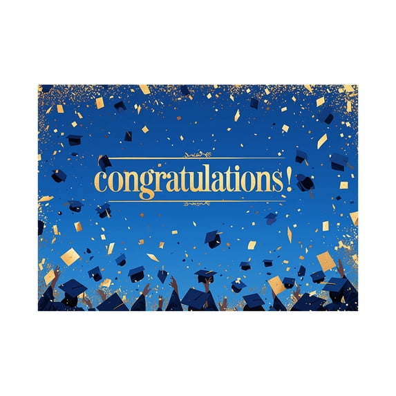 Class of 2026 Graduation Banner - 188x82 Inch Photo Backdrop and Party Decor, Congratulations Graduate Banner for High School or College, Large Grad Party Supplies and Decorations