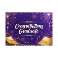 thumbnail image 1 of Class of 2026 Graduation Banner - 188x82 Inch Photo Backdrop and Party Decor, Congratulations Graduate Banner for High School or College, Large Grad Party Supplies and Decorations, 1 of 3