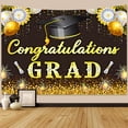 thumbnail image 1 of Class of 2026 Graduation Banner Backdrop, 2026 Graduation Party Decorations Congratulations Graduate Banner 78 x59 Inches Outdoor Decor Yard Signs for Celebration Party, 1 of 7