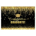 thumbnail image 1 of Class of 2026 Graduation Banner Backdrop Decor, Large Congratulations Grad Party Wall Hanging Decoration for Senior Night, Ceremony and Graduate Celebration Photo Background (59 x 39 inch), 1 of 4