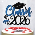 thumbnail image 1 of Class of 2026 Graduation Cupcake Toppers Cake Picks for Party Desserts Fun Decorations for Graduation Celebrations Graduation Cake Decorations - Congrats Grad Cake Toppers, 1 of 8