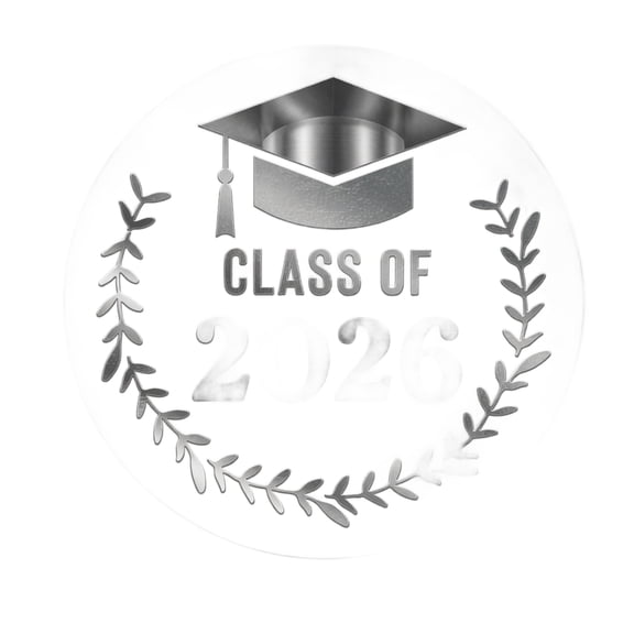 Class of 2026 Graduation Stickers 100 Pack Graduation Cap and Laurel Design for Graduation Party Decorations Scrapbooks Laptops Water Bottles Envelopes Journals DIY Projects