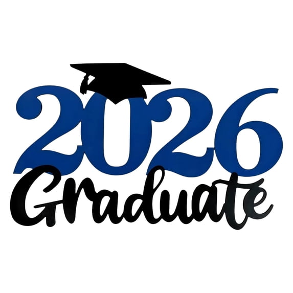Class Of 2026 Wood Decor, Graduation Wood Sign, Grad Hanging Decor, Wooden Photo Prop, Congrats Grad Sign, Grad Party Wood Decor, Wood Cutout Graduation, Wall Ornament Grad