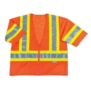 Class 3 Class-3 Two-Tone Vest - Orange - Large & XLarge