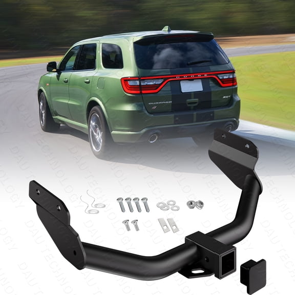 Class 3 Trailer Hitch 2" Receiver for Dodge Durango 2011-2026 and Jeep Grand Cherokee 2012-2021, for Trailer, Ball Mount, Bike Carrier, Cargo Basket