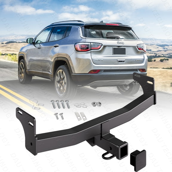 Class 3 Trailer Hitch 2" Receiver for Jeep Patriot Compass 2011-2017, for Trailer, Ball Mount, Bike Carrier, Cargo Basket