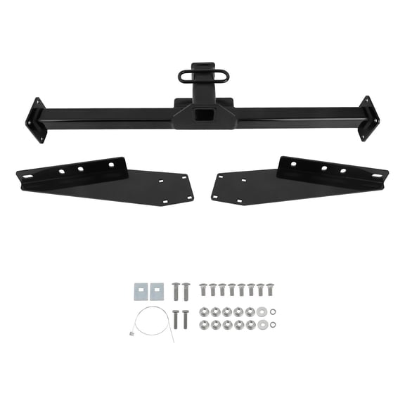 Class 3 Trailer Hitch Receiver for Chevy Astro/GMC Safari 1985-2005, 2" Carbon Steel, Rear Mount, 4000lbs GTW, 600lbs TW, Bolt-On, Powder Coat Finish, MXR02FXSY