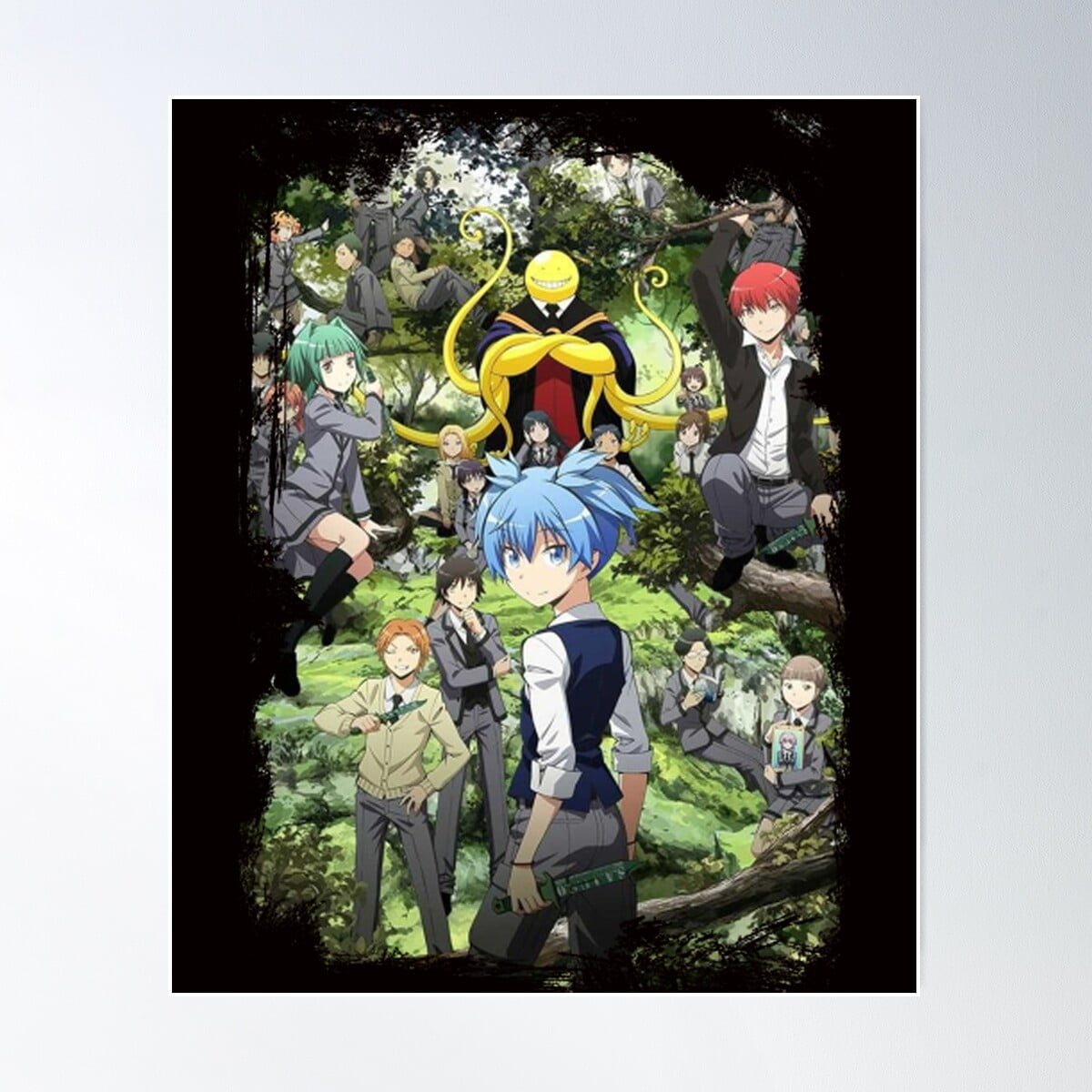 Class 3E Characters Assassination Classroom Ansatsu Kyōshitsu Anime ...