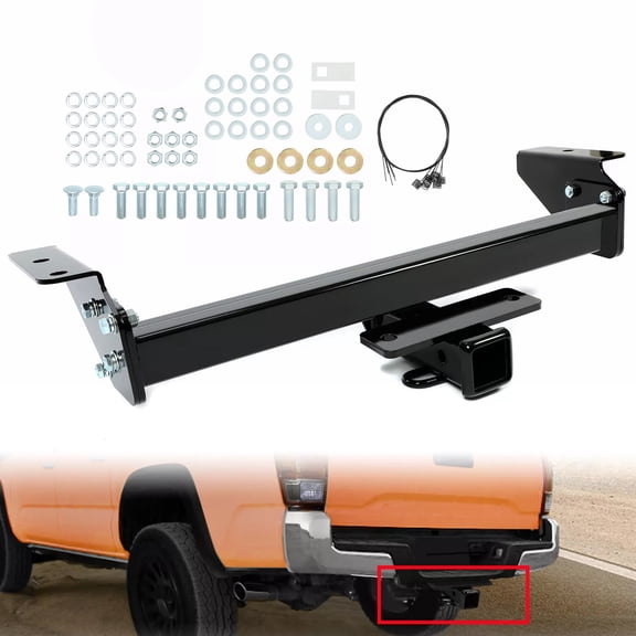 Class 4 Trailer Rear Bumper Tow Hitch Receiver 2" For Toyota Tacoma 2016-2023