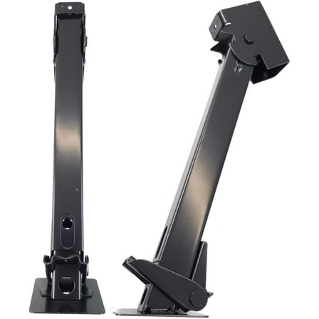 Class A Customs | 2 Pack Long 1,000 lb. Capacity RV Cargo Trailer Telescoping Swing Down Jacks 16" - 22.5" Extended 1319410-1622-2PK