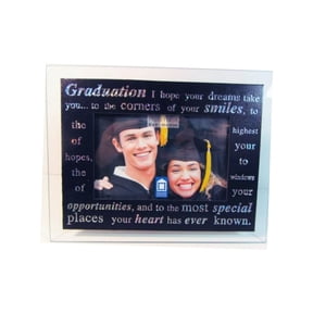 Class Act Graduation Graduation Acrylic Photo Frame 4" x 6" High School College Gift