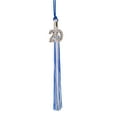 thumbnail image 1 of Class Act Graduation Graduation Tassel - 2019 - Bling Charm - 3 Color, Navy / Orange / White, 1 of 9