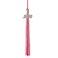 thumbnail image 1 of Class Act Graduation Graduation Tassel - 2019 - Silver Charm - 2 Color, Red / Silver, 1 of 9