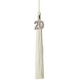 thumbnail image 1 of Class Act Graduation Graduation Tassel - 2020 - Bling Charm - 1 Color, Ivory, 1 of 8