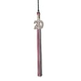 thumbnail image 1 of Class Act Graduation Graduation Tassel - 2020 - Bling Charm - 3 Color, Black / Burgundy / Silver, 1 of 8