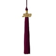 thumbnail image 1 of Class Act Graduation Graduation Tassel - 2020 - Gold Charm - 1 Color, Maroon, 1 of 9