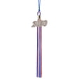 thumbnail image 1 of Class Act Graduation Graduation Tassel - 2020 - Silver Charm - 3 Color, Blue / Orange / White, 1 of 9