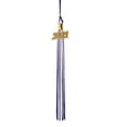 thumbnail image 1 of Class Act Graduation Graduation Tassel - 2021 - Gold Charm - 2 Color, Navy / White, 1 of 9