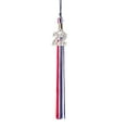 thumbnail image 1 of Class Act Graduation Graduation Tassel - 2022 - Bling Charm - 3 Color, Navy / Red / White, 1 of 9