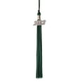 thumbnail image 1 of Class Act Graduation Graduation Tassel - 2022 - Silver Charm - 2 Color, Black / Dark Green, 1 of 8