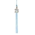 thumbnail image 1 of Class Act Graduation Graduation Tassel - 2023 - Bling Charm - 2 Color, Columbia Blue / White, 1 of 9