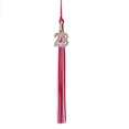 thumbnail image 1 of Class Act Graduation Graduation Tassel - 2023 - Bling Charm - 2 Color, Red / Light Blue, 1 of 9