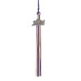 thumbnail image 1 of Class Act Graduation Graduation Tassel - 2024 - Silver Charm - 3 Color, Purple / Gold / White, 1 of 9