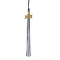 thumbnail image 1 of Class Act Graduation Graduation Tassel - Gold Charm - 3 Color, Navy / Silver / White, 1 of 8