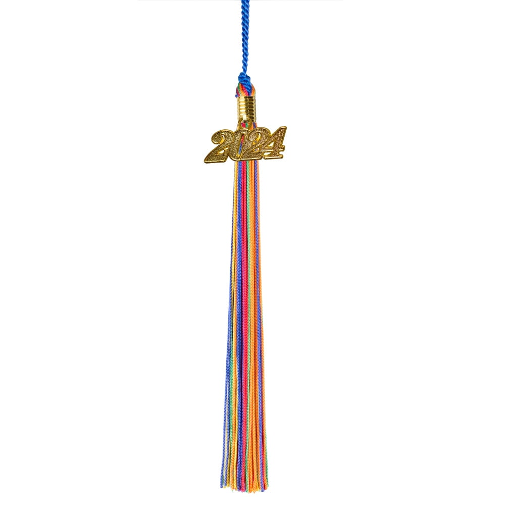 Class Act Graduation Graduation Tassel - Gold Charm - 3 Color, Rainbow ...