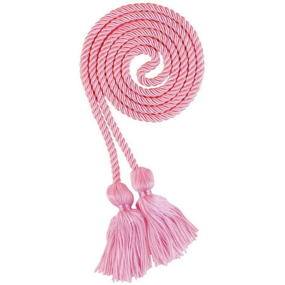 Class Act Graduation Single Honor Cord 60 inch length, Light Pink