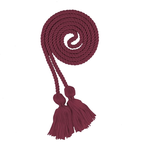 Class Act Graduation Single Honor Cord 60 inch length, Maroon
