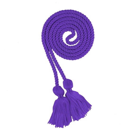 Class Act Graduation Single Honor Cord 60 inch length, Purple