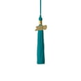 thumbnail image 1 of Class Act Graduation Kindergarten Graduation Tassel - 2019 - Gold Charm - 1 Color, Turquoise, 1 of 9
