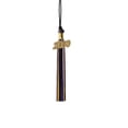 thumbnail image 1 of Class Act Graduation Kindergarten Graduation Tassel - 2019 - Gold Charm - 3 Color, Black / Purple / Gold, 1 of 9