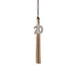 thumbnail image 1 of Class Act Graduation Kindergarten Graduation Tassel - 2020 - Bling Charm - 2 Color, Brown / Old Gold, 1 of 9