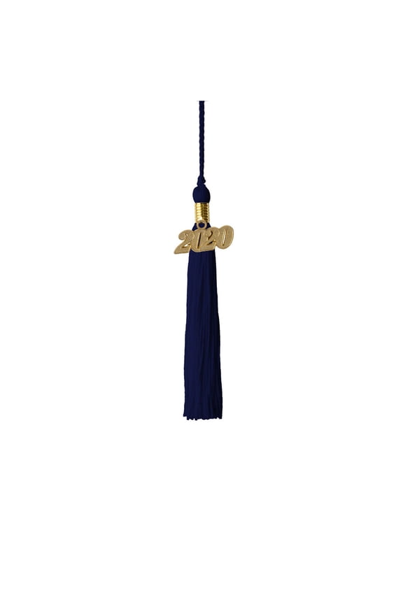 Kindergarten Graduation Tassel - 2020 - Gold Charm - 1 Color, Navy