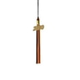 thumbnail image 1 of Class Act Graduation Kindergarten Graduation Tassel - 2020 - Gold Charm - 2 Color, Black / Orange, 1 of 8