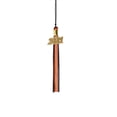 thumbnail image 1 of Class Act Graduation Kindergarten Graduation Tassel - 2021 - Gold Charm - 3 Color, Black / Orange / Silver, 1 of 9
