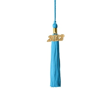 Class Act Graduation Kindergarten Graduation Tassel - 2022 - Bling Charm - 1 Color, Columbia Blue