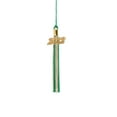 thumbnail image 1 of Class Act Graduation Kindergarten Graduation Tassel - 2022 - Gold Charm - 2 Color, Green / Old Gold, 1 of 9