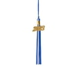 thumbnail image 1 of Class Act Graduation Kindergarten Graduation Tassel - 2023 - Gold Charm - 2 Color, Blue / Silver, 1 of 9