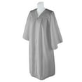 thumbnail image 1 of Class Act Graduation Unisex Matte Graduation Gown Or Choir Robe, Multiple Colors, X-Large, Plus 1 4'9"-5'5" Over 220 lb., Silver, Cap & Gown, 1 of 8