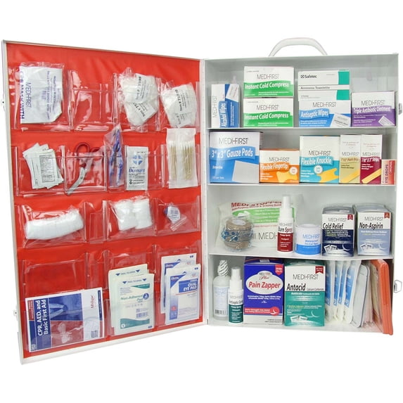 Class B 4-Shelf ANSI-Rated First Aid Kit - 150 Person